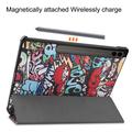 Samsung Galaxy Tab S9 FE+ Tri-Fold Series Smart Folio Cover - Graffiti