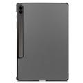 Samsung Galaxy Tab S9 FE+ Tri-Fold Series Smart Folio Cover - Grå
