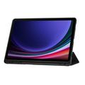 Samsung Galaxy Tab S9/S9 FE/S10 FE/S10 Lite Tech-Protect SmartCase Pen Tri-Fold Folio Cover - Sort