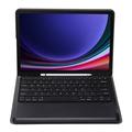 Samsung Galaxy Tab S9+ Cover med Bluetooth Tastatur - Sort