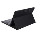 Samsung Galaxy Tab S9+ Cover med Bluetooth Tastatur - Sort