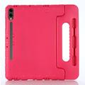 Samsung Galaxy Tab S9+/S9 FE+ Børnevenligt Stødsikkert Cover - Hot Pink