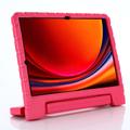 Samsung Galaxy Tab S9+/S9 FE+ Børnevenligt Stødsikkert Cover - Hot Pink