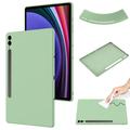 Samsung Galaxy Tab S9+/S9 FE+ Liquid Silicone Cover - Grøn