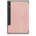 Samsung Galaxy Tab S9+ Tri-Fold Series Smart Folio Cover - Rødguld