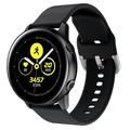Samsung Galaxy Watch Active/Active2 Soft Silikone Rem - Sort