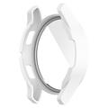 Samsung Galaxy Watch FE Plastikcover med Skærmbeskyttelse Hærdet Glas - 40mm - Hvid