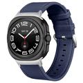 Samsung Galaxy Watch Ultra 2024/2025 Læderrem med Stik - 47mm - Blå