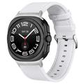 Samsung Galaxy Watch Ultra 2024/2025 Læderrem med Stik - 47mm - Hvid