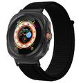Samsung Galaxy Watch Ultra 2024/2025 Nylonrem med Velcrolukning - 47mm - Sort