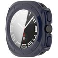 Samsung Galaxy Watch Ultra 2024/2025 Plastikcover med Skærmbeskyttelse Hærdet Glas - 47mm - Mørkeblå
