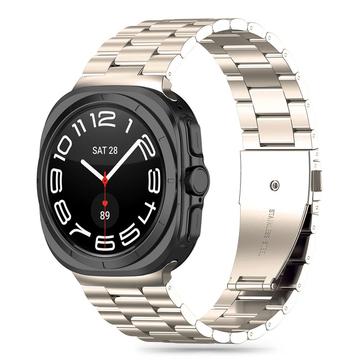Samsung Galaxy Watch Ultra 2024/2025Tech-Protect rem i rustfrit stål - 47mm - Titanium