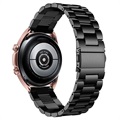 Samsung Galaxy Watch3 Rustfrit Stål Spænderem - 41mm - Sort