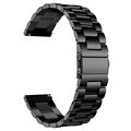 Samsung Galaxy Watch3 Rustfrit Stål Spænderem - 45mm - Sort