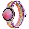 Samsung Galaxy Watch4/Watch4 Classic/Watch5/Watch6 Strikket Rem - Farverig