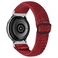 Samsung Galaxy Watch4/Watch4 Classic Strikket Rem - Rød