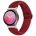 Samsung Galaxy Watch4/Watch4 Classic/Watch5/Watch6 Strikket Rem - Rød