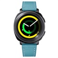 Samsung Galaxy Watch4/Watch4 Classic/Watch5/Watch6 Læderrem - 20mm - Blå