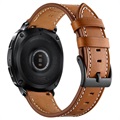 Samsung Galaxy Watch4/Watch4 Classic/Watch5 Læderrem - Brun