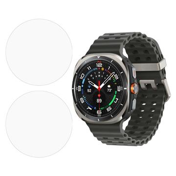 Samsung Galaxy Watch8 Classic Skærmbeskyttelse Hærdet Glas - 9H - 2 stk. - 46mm - Klar