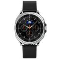 Samsung Galaxy Watch8/Watch8 Classic Spigen Enzo læderrem - 40/44/46mm - Sort