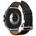Samsung Galaxy Watch8/Watch8 Classic Spigen Enzo læderrem - 40/44/46mm - Sort