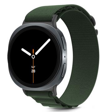 Samsung Galaxy Watch8/Watch8 Classic Tech-Protect Nylon Pro-rem - 40/44/46mm - Army Grøn