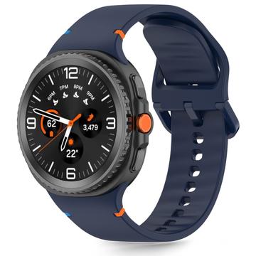 Samsung Galaxy Watch8/Watch8 Classic Tech-Protect silikonerem - 40mm/44mm/46mm - Stormblå