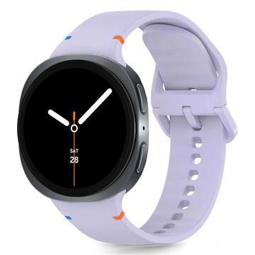 Samsung Galaxy Watch8/Watch8 Classic Tech-Protect silikonerem - 40mm/44mm/46mm - Elegant lilla