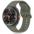 Samsung Galaxy Watch8/Watch8 Classic Tech-Protect silikonerem - 40mm/44mm/46mm - Armégrøn