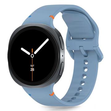 Samsung Galaxy Watch8/Watch8 Classic Tech-Protect silikonerem - 40mm/44mm/46mm - Babyblå