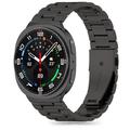 Samsung Galaxy Watch8/Watch8 Classic Tech-Protect rem i rustfrit stål - 40/44/46mm - sort