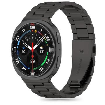 Samsung Galaxy Watch8/Watch8 Classic Tech-Protect rem i rustfrit stål - 40/44/46mm - sort