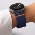 Samsung Galaxy Watch8/Watch8 Classic/Watch9 Tech-Protect vævet nylonrem med spænde - 40/44/46mm - marineblå