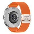 Samsung Galaxy Watch8/Watch8 Classic/Watch9 Tech-Protect vævet nylonrem med spænde - 40/44/46mm - orange