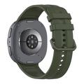 Samsung Galaxy Watch8/Watch8 Classic/Watch9 Tech-Protect Silicone Evo-rem - 40/44/46mm - militærgrøn