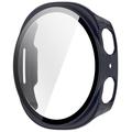 Samsung Galaxy Watch9 Plastikcover med Skærmbeskyttelse Hærdet Glas - 44mm - Blå