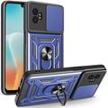Samsung Galaxy XCover7 Pro Roterende Ring Hybrid Cover med Kameraskjold