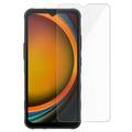 Samsung Galaxy XCover7 Pro Skærmbeskyttelse Hærdet Glas - 9H - Case Friendly - Gennemsigtig