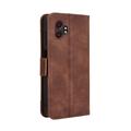 Samsung Galaxy XCover7 Pro Kortholder Pung Etui - Brun