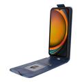 Samsung Galaxy XCover7 Pro lodret flip-etui med stativ