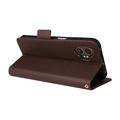 Samsung Galaxy XCover7 Pro Pung med Magnetisk Lukning - brun