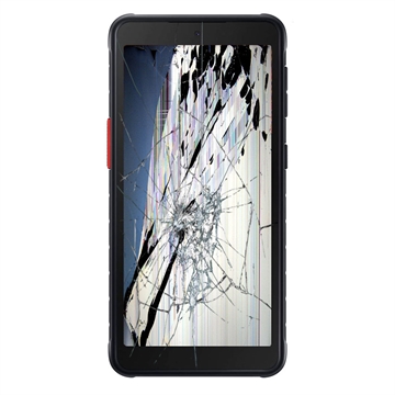 Samsung Galaxy Xcover6 Pro Skærm Reparation - LCD/Touchskærm - Sort
