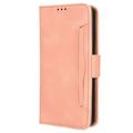 Samsung Galaxy X7 Pung Cover med Kortholder - Pink
