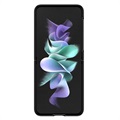 Samsung Galaxy Z Flip4 Hybrid Cover i Rustfrit Stål - Sort