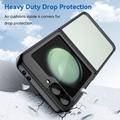 Samsung Galaxy Z Flip6/Z Flip7 FE Anti-Shock Hybrid Cover - Sort