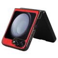 Samsung Galaxy Z Flip6/Z Flip7 FE Belagt Plastikcover - Rød