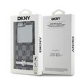 Samsung Galaxy Z Flip6/Z Flip7 FE DKNY Ternet Mønster og Stribe Cover - Sort