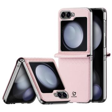 Samsung Galaxy Z Flip6/Z Flip7 FE Dux Ducis Bril Flip Cover - Pink