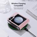 Samsung Galaxy Z Flip6/Z Flip7 FE Dux Ducis Bril Flip Cover - Pink